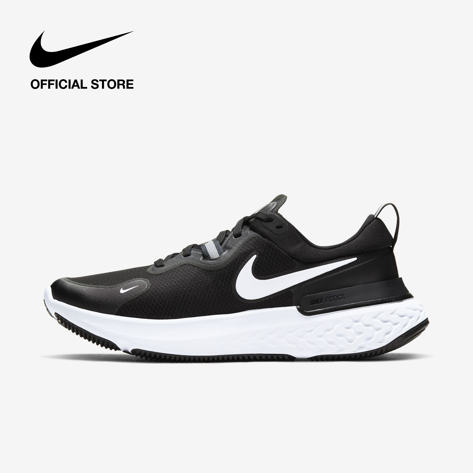 Nike Men's React Miler Running Shoes - Black ไนกี้ รองเท้าวิ่งผู้ชาย รีแอค ไมล์เลอร์ - สีดำ