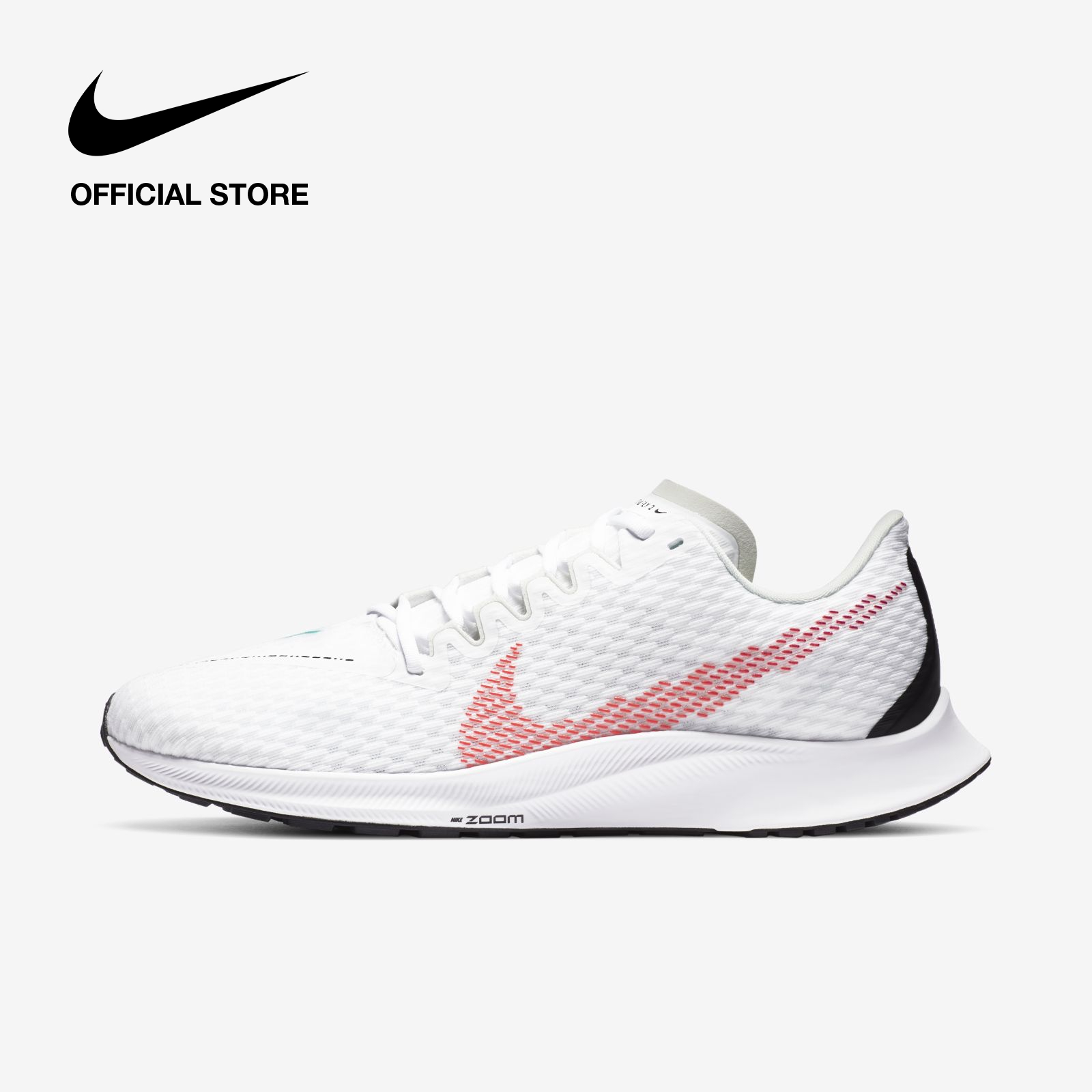 Nike Men's Zoom Rival Fly 2 Running Shoes - White ไนกี้ รองเท้าวิ่งผู้ชาย ซูม ไรเวิล ฟลาย 2 - สีขาว