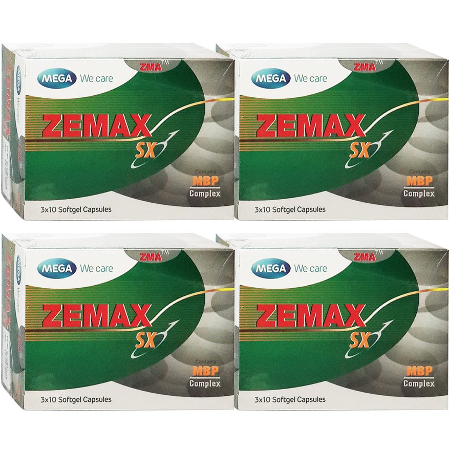 Mega We Care Zemax SX 30เม็ด (4กล่อง) Mega We Care Zemax SX 30เม็ด (4กล่อง)