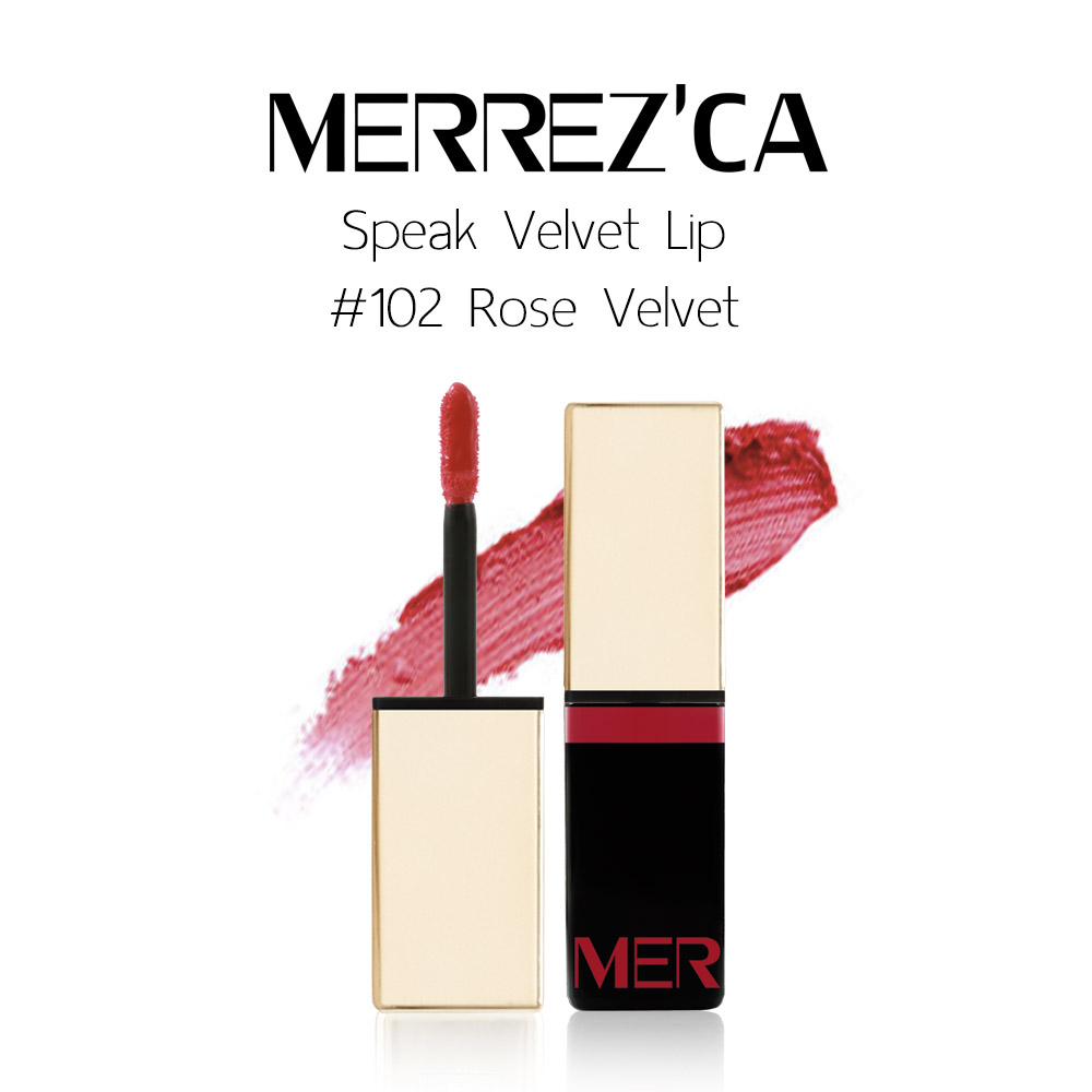 Merrez'Ca Speak Velvet Lip #103 Cherry Red Merrez'Ca Speak Velvet Lip #103 Cherry Red
