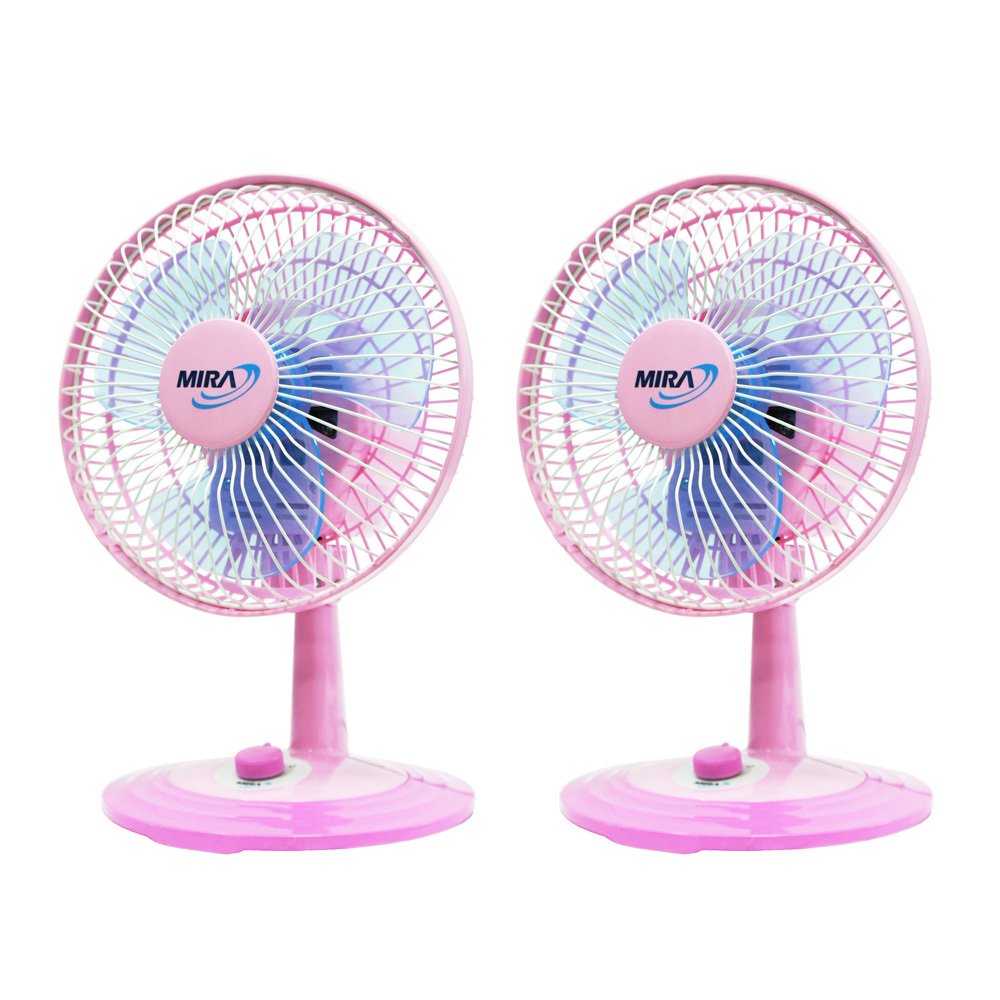 MIRA พัดลมตั้งโต๊ะ 8 นิ้ว รุ่น M-28 แพ็คคู่ (สีเทา) MIRA พัดลมตั้งโต๊ะ 8 นิ้ว รุ่น M-28 แพ็คคู่ (สีเทา)