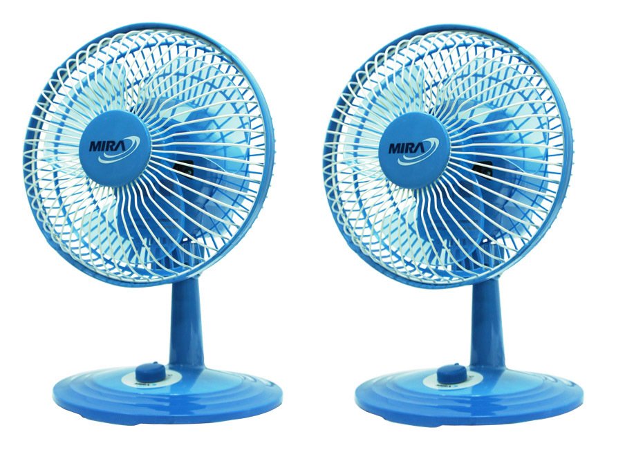 MIRA พัดลมตั้งโต๊ะ 8 นิ้ว รุ่น M-28 แพ็คคู่ (สีเทา) MIRA พัดลมตั้งโต๊ะ 8 นิ้ว รุ่น M-28 แพ็คคู่ (สีเทา)