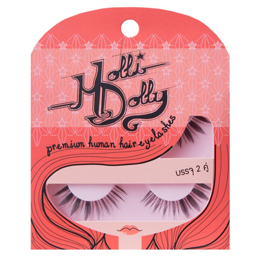Molli Dolly มอลลี่ ดอลลี่ ขนตาปลอม เบอร์ SS-001 บรรจุ 2 คู่/กล่อง