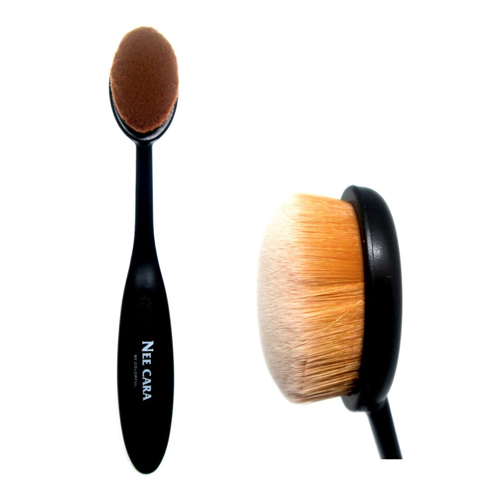 NEE CARA แปรงเกลี่ยรองพื้น แปรงแต่งหน้า Versatile Brush (Black) NEE CARA แปรงเกลี่ยรองพื้น แปรงแต่งหน้า Versatile Brush (Black)