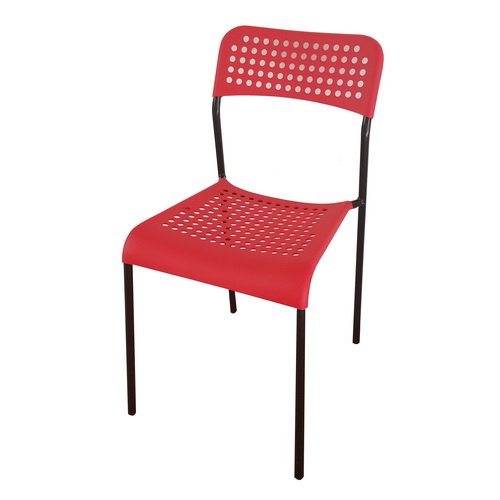 NK Furniline เก้าอี้นั่ง รุ่น NK Chair-LBk ( โครงเหล็กสีดำ-เบาะสีดำ ) NK Furniline เก้าอี้นั่ง รุ่น NK Chair-LBk ( โครงเหล็กสีดำ-เบาะสีดำ )