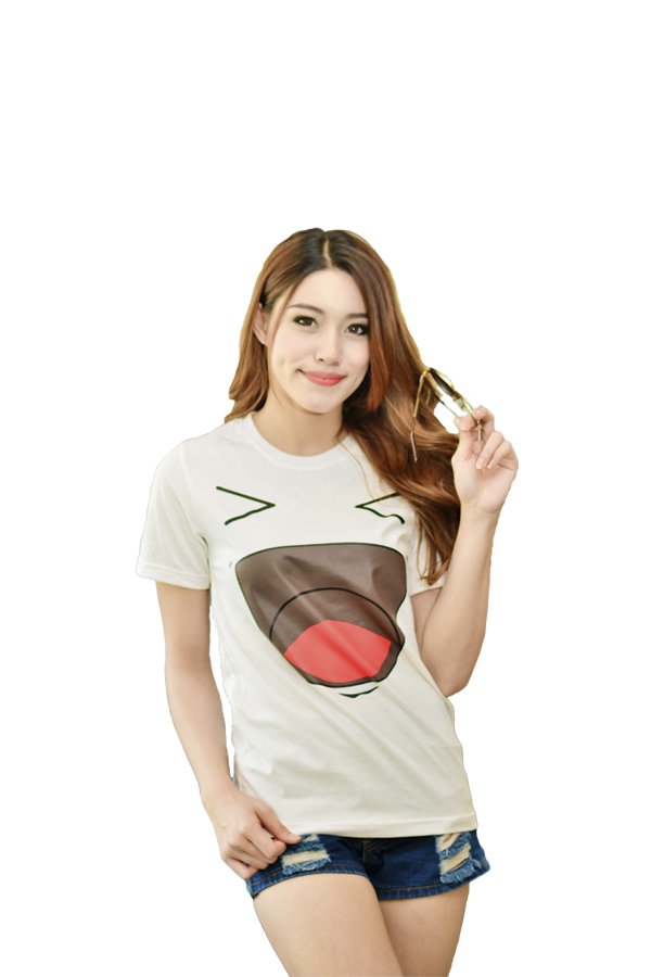 NOLOGO เสื้อยืด รุ่น หน้าHappy (สีเหลือง)