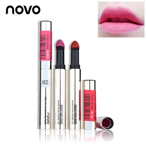 NOVO Lip Makeup Bitten Lips Waterproof Powder Lipstick Sexy Silky Air Cushion Matte Lip Stick Long-lasting Lip Tint Tattoo #07 NOVO Lip Makeup Bitten Lips Waterproof Powder Lipstick Sexy Silky Air Cushion Matte Lip Stick Long-lasting Lip Tint Tattoo #07