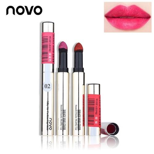 NOVO Lip Makeup Bitten Lips Waterproof Powder Lipstick Sexy Silky Air Cushion Matte Lip Stick Long-lasting Lip Tint Tattoo #07 NOVO Lip Makeup Bitten Lips Waterproof Powder Lipstick Sexy Silky Air Cushion Matte Lip Stick Long-lasting Lip Tint Tattoo #07