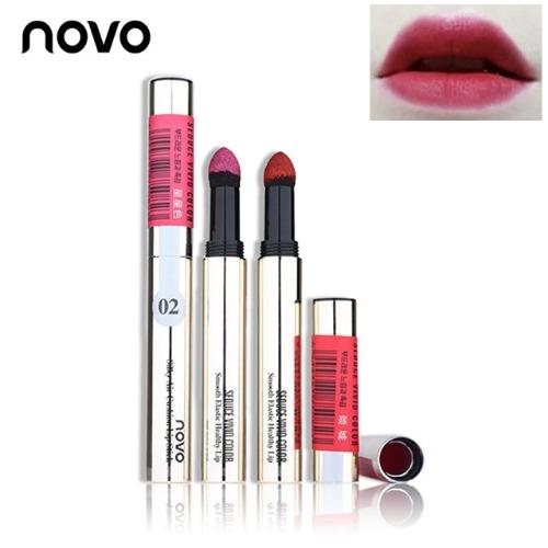 NOVO Lip Makeup Bitten Lips Waterproof Powder Lipstick Sexy Silky Air Cushion Matte Lip Stick Long-lasting Lip Tint Tattoo #07