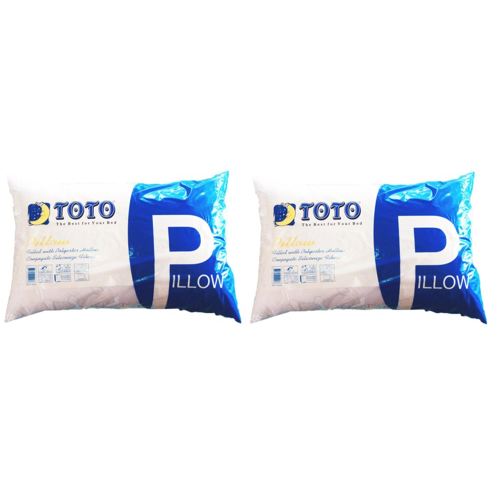 โตโต้ หมอน หมอนหนุน ใยสังเคราะห์(เซต2ใบ) TOTO PILLOW (Set 2 EA)