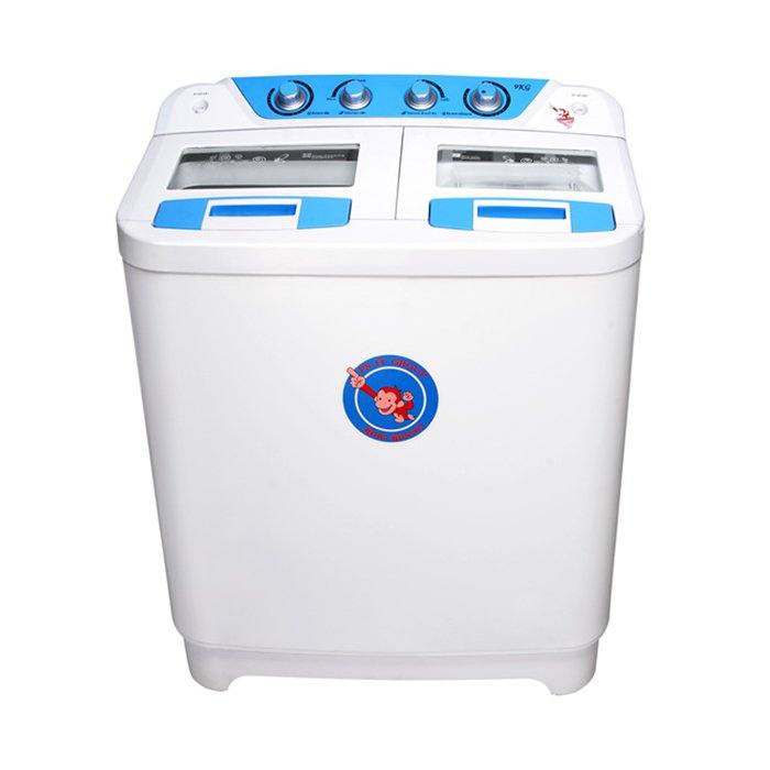 Plasma เครื่องซักผ้า 2 ถัง ขนาด 9 kg. รุ่น PWM951 (สีขาว)