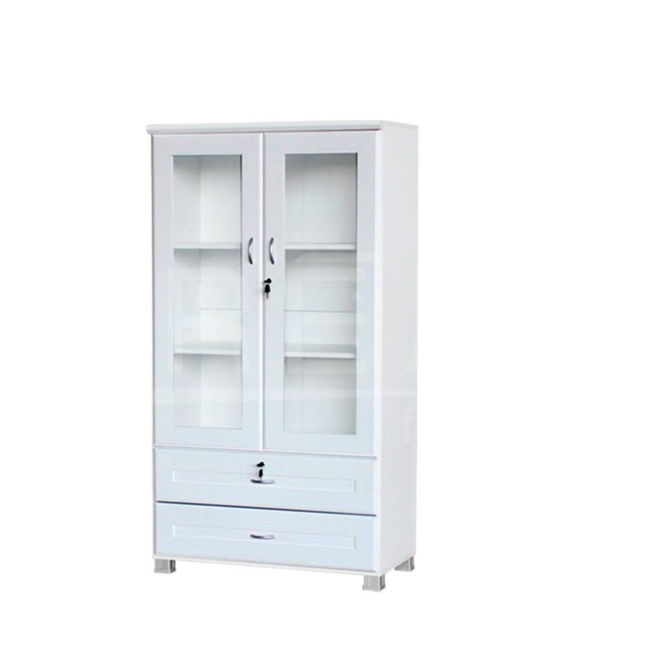 RF Furniture ตู้เอนกประสงค์ ทั้งเก็บเอกสาร และ โชว์ของรุ่น FL0802 ( สีขาว ) RF Furniture ตู้เอนกประสงค์ ทั้งเก็บเอกสาร และ โชว์ของรุ่น FL0802 ( สีขาว )