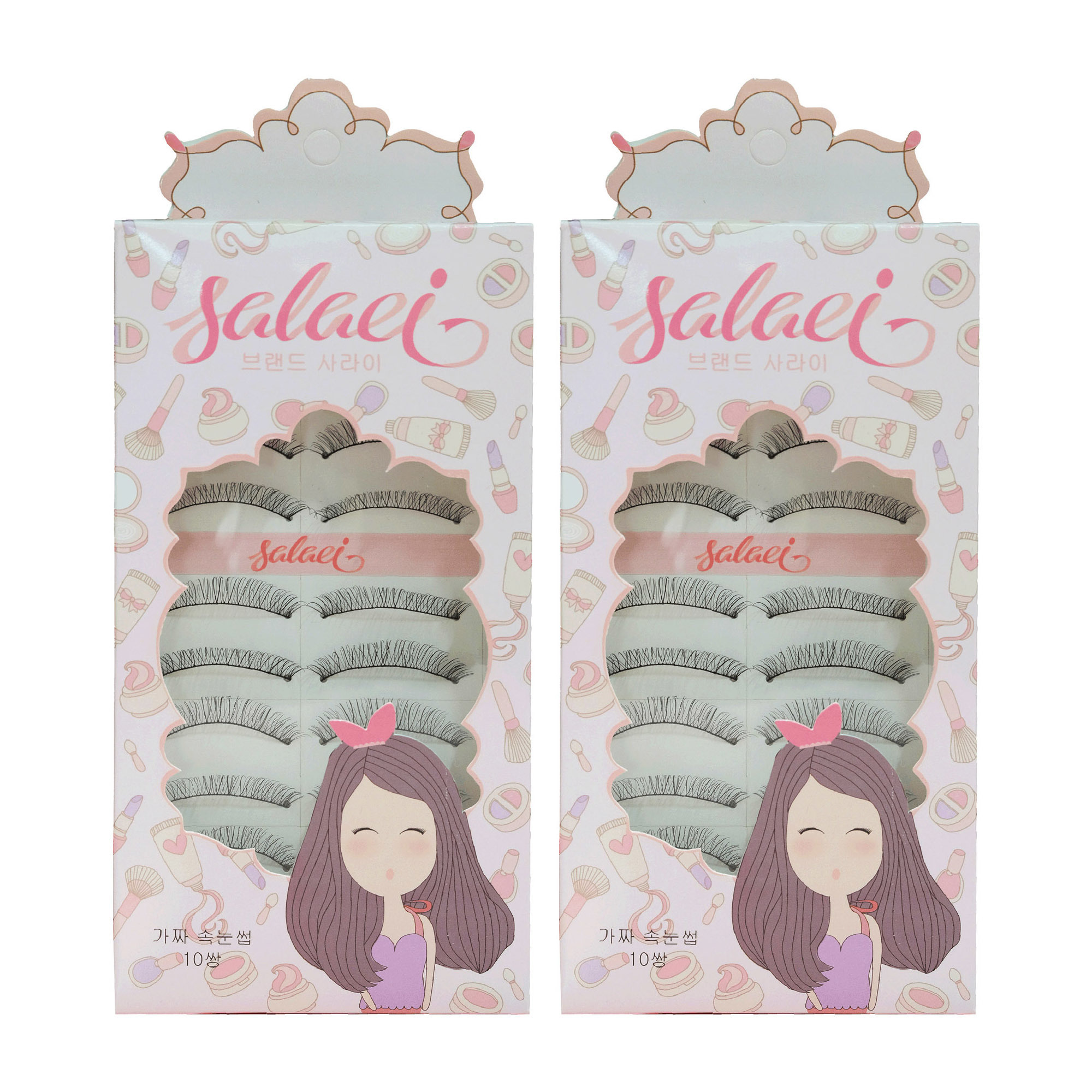 Sala ei ขนตาปลอมสระอิ 2 กล่อง รุ่น BF 03 false eyelashes 10 คู่ Sala ei ขนตาปลอมสระอิ 2 กล่อง รุ่น BF 03 false eyelashes 10 คู่