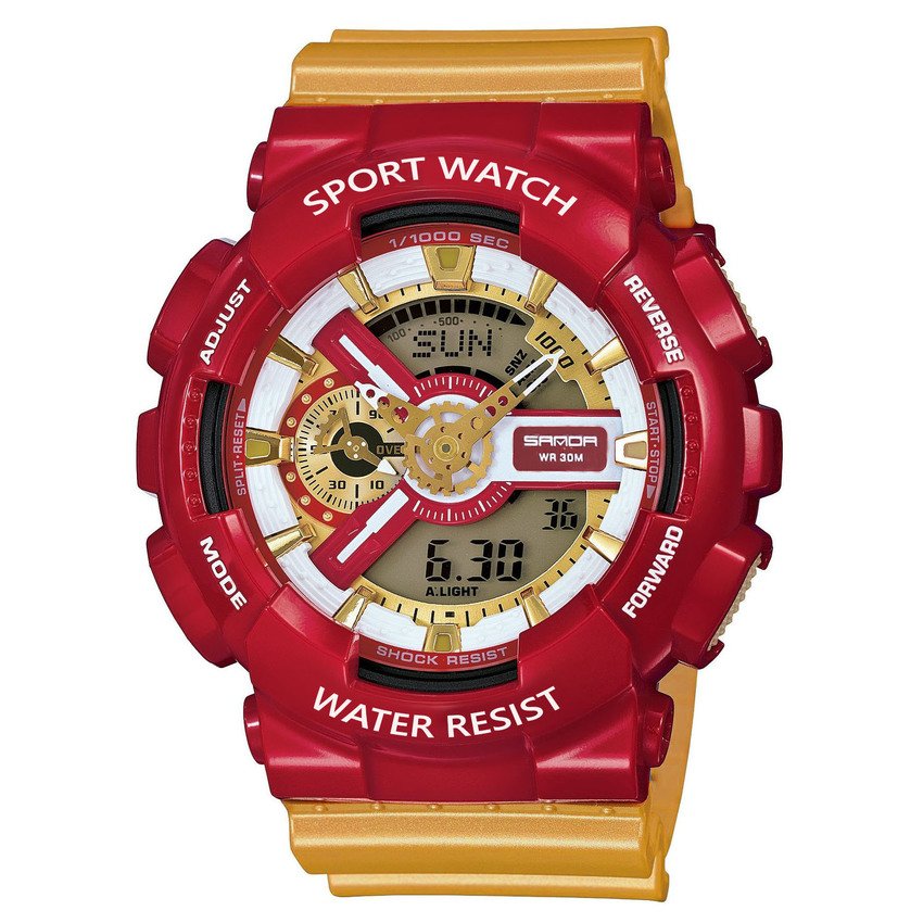Wonderful story S SPORT นาฬิกาข้อมือ Unisexใส่ได้ทั้งชายและหญิง - GP9210 (IRON Red)