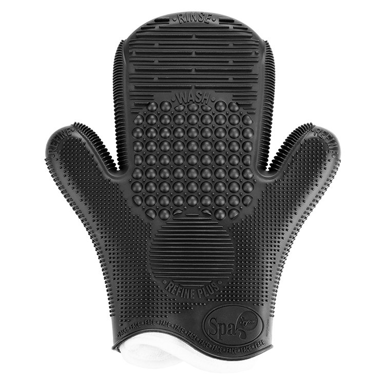 Sigma Beauty ถุงมือล้างแปรง 2X Sigma Spa Brush Cleaning Glove - Black