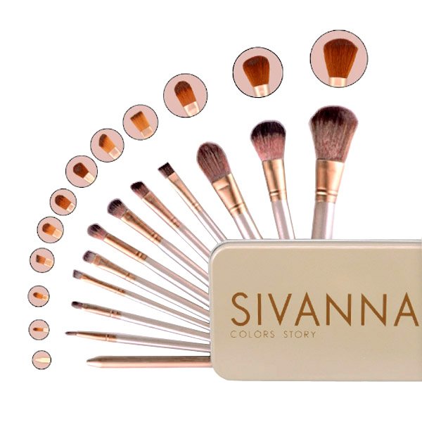 SIVANNA Colors ขนาดพกพา Story Brush Make Up Set BR189 ซีเวียน่า ชุดแปรงแต่งหน้า สิวันนา 12 ชิ้น เซตแปรงแต่งหน้า แปรงแต่งหน้า SIVANNA Colors ขนาดพกพา Story Brush Make Up Set BR189 ซีเวียน่า ชุดแปรงแต่งหน้า สิวันนา 12 ชิ้น เซตแปรงแต่งหน้า แปรงแต่งหน้า