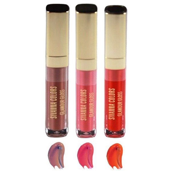 Sivanna Colors lip gloss Glamour Gloss HF320 สิวันนา ลิปกลอส ซีเวียน่า ลิปสติก ลิป ลิปสิวันนา (3แท่ง) #Set2 Sivanna Colors lip gloss Glamour Gloss HF320 สิวันนา ลิปกลอส ซีเวียน่า ลิปสติก ลิป ลิปสิวันนา (3แท่ง) #Set2