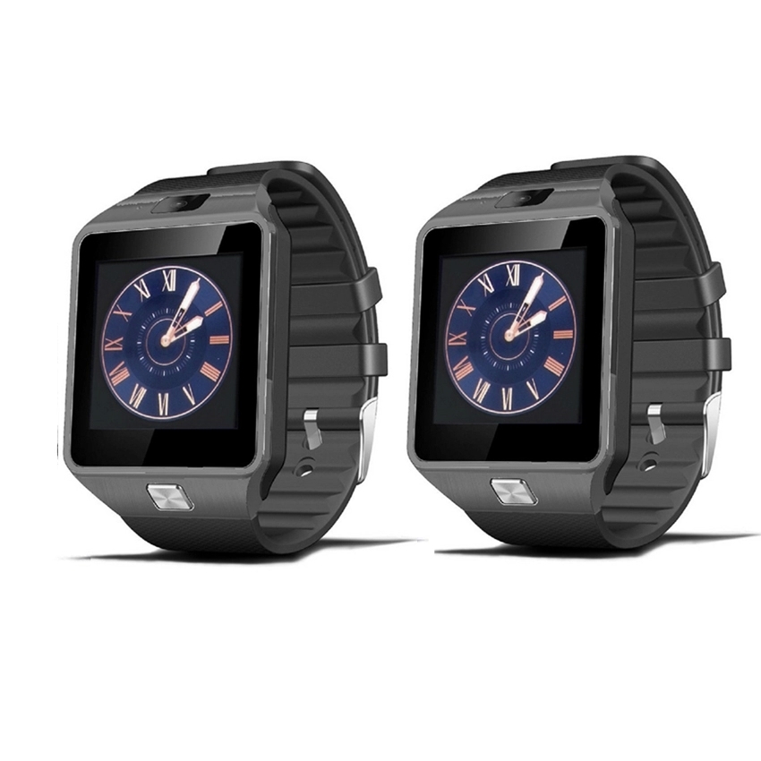 Smart Watch Z นาฬิกาโทรศัพท์ รุ่น A9 Phone Watch แพ็ค 2 ชิ้น (BLACK)