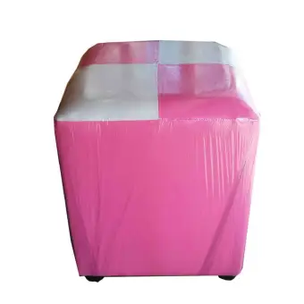 SPK Shop เก้าอี้ ทรงสตูล เบาะสี่เหลี่ยม รุ่น Stool 1 (สีขาว/ชมพู) SPK Shop เก้าอี้ ทรงสตูล เบาะสี่เหลี่ยม รุ่น Stool 1 (สีขาว/ชมพู)