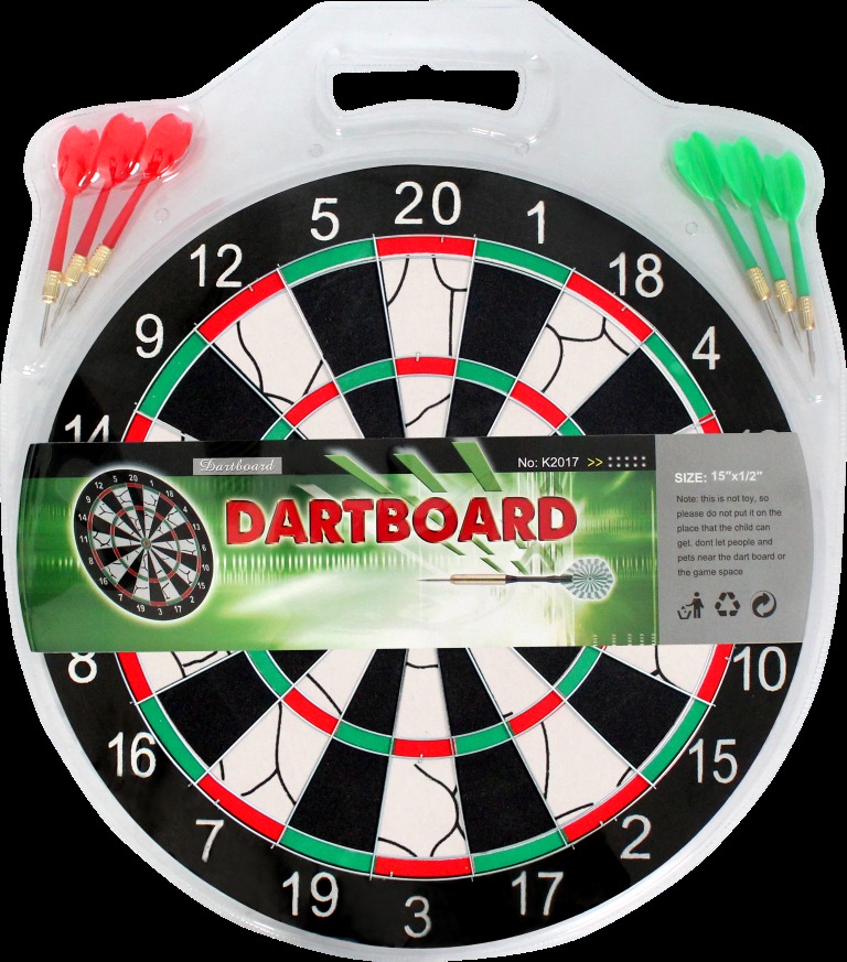 SPORTLAND กระดาน ปาเป้า ฟล็อก Flocked Dart Board SPL-AP-307-15 SPORTLAND กระดาน ปาเป้า ฟล็อก Flocked Dart Board SPL-AP-307-15