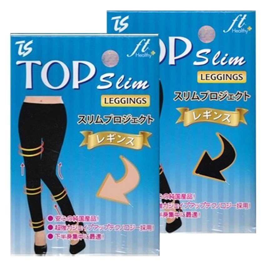 Top Slim Leggings ท๊อป สลิม เลกกิ้ง - สีดำ/สีเนื้อ (2 คู่) Top Slim Leggings ท๊อป สลิม เลกกิ้ง - สีดำ/สีเนื้อ (2 คู่)