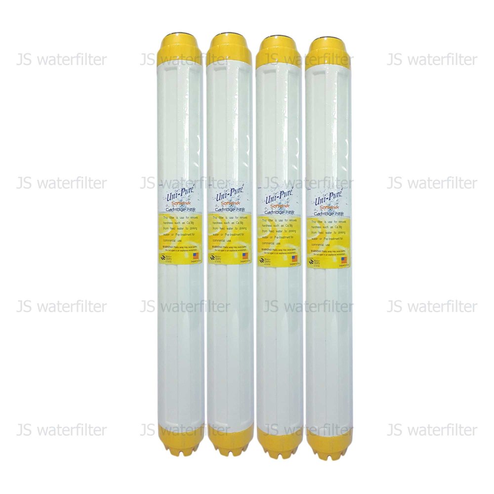 Uni-Pure ไส้กรองน้ำเรซิ่น 20" 4 ชิ้น