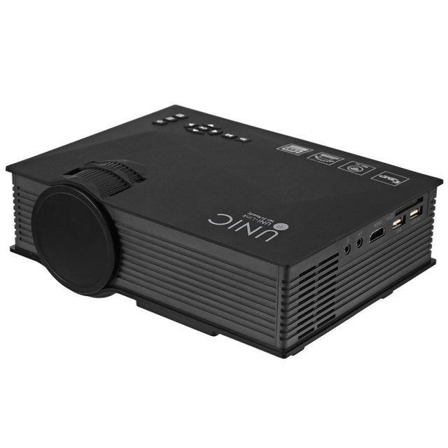 รวว UNIC Projector UC46 LED 1200 lumen HD WIFI โปรเจคเตอรไรสาย WIFI