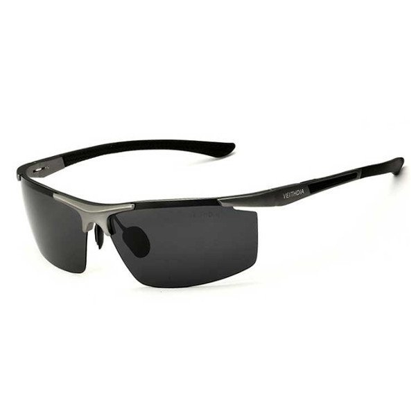 VEITHDIA แว่นกันแดดโพลารอยด์พร้อมกล่อง ( Black ) VEITHDIA แว่นกันแดดโพลารอยด์พร้อมกล่อง ( Black )