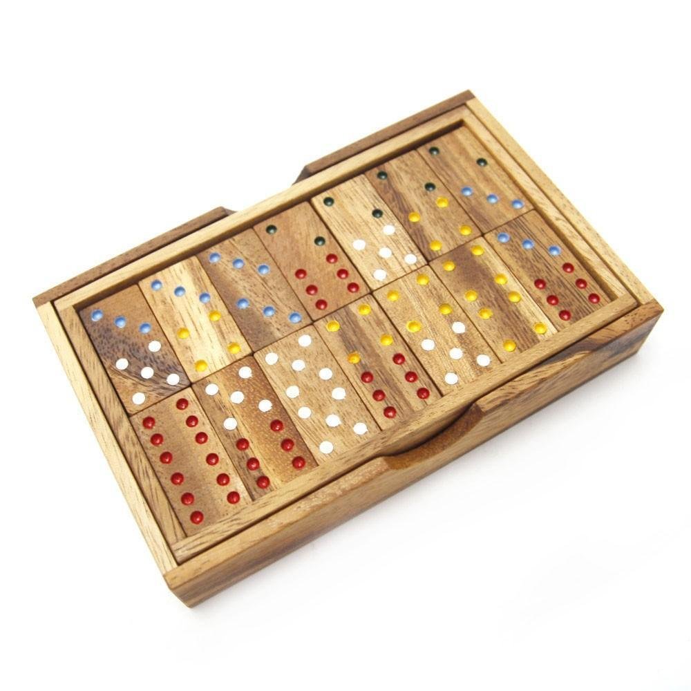 Wood Toy ของเล่นไม้ Domino 2th Floor, 28 large pieces Wood Toy ของเล่นไม้ Domino 2th Floor, 28 large pieces