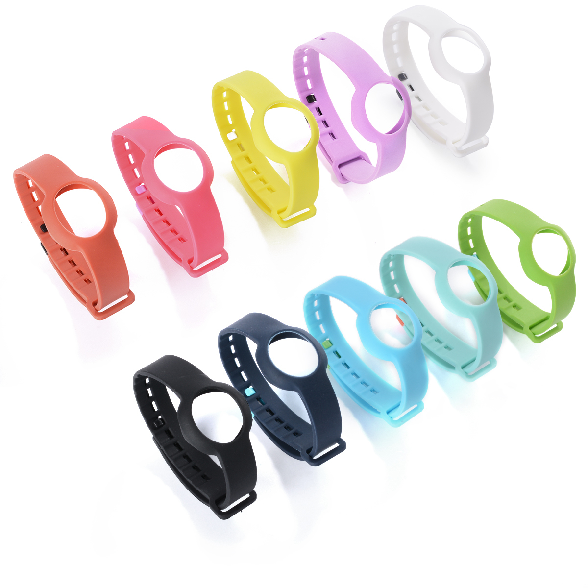 XCSource สายรัดข้อมือ สำหรับ Jawbone Up Move Tracker Strap Bracelet (10 ชิ้น) (Size: L: 13.7cm - 20.5cm)