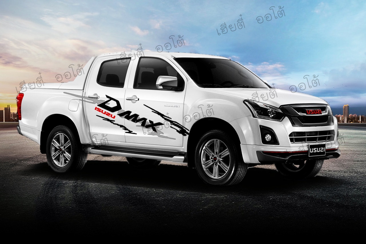 สติ๊กเกอร์แต่ง ลายโคลน D3 Isuzu D-max ติดรถ 4 ประตู 4 0941b8e4979ad55d0f90ed235a6217ef