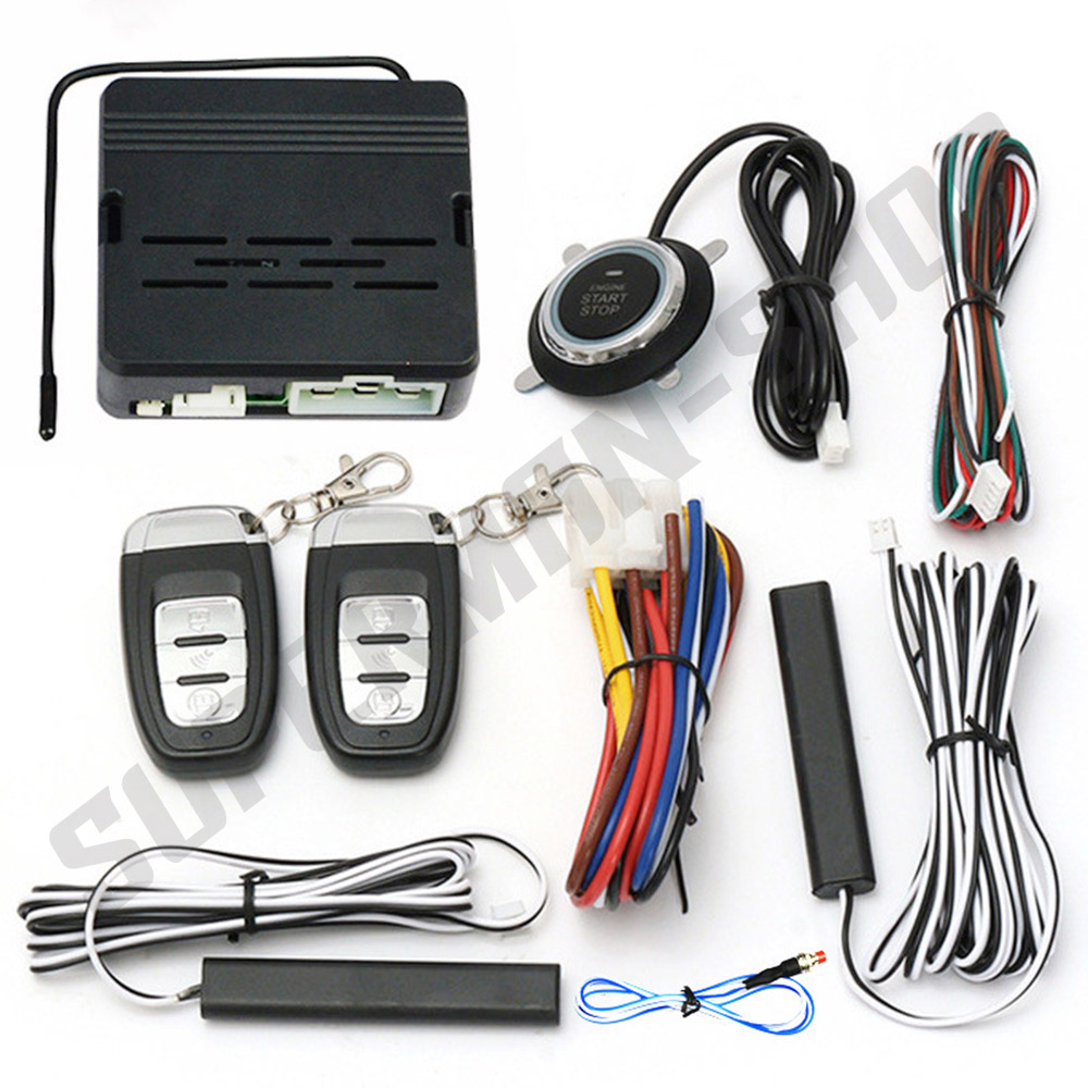 ปุ่มกดสตาร์ท สตาร์ทรีโมท Immobilizer & Push Start รถยนต์ เปิดรถอัตโนมัติไม่ต้องใช้กุญแจ (ของแท้ประกัน 3 เดือน คู่มือภาษาไทย) 3 836139e62c44e743c3055e3c86657fc3