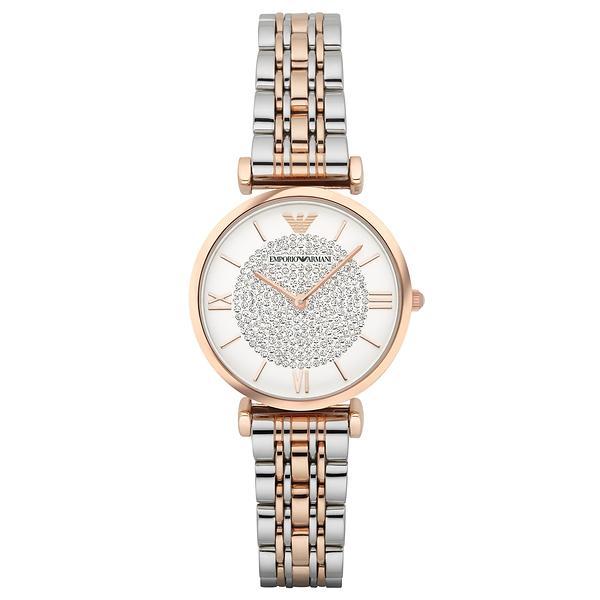 นาฬิกาผู้หญิง Emporio Armani Classic Two-Tone Stainless-Steel Quartz ...