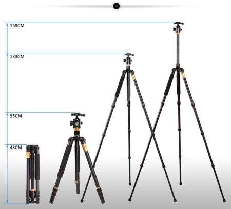 QZSD Tripod Monopod ขาตั้งกล้อง รุ่น Q-999 Pro Diamond Edition