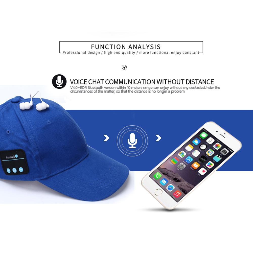 ลดส่งท้ายปี ลำโพงแบบพกพา VAKIND Baseball Cap Bluetooth Wireless Music Speaker (Blue) - intl ยอดขายเยอะมากๆ ลดส่งท้ายปี ลำโพงแบบพกพา VAKIND Baseball Cap Bluetooth Wireless Music Speaker (Blue) - intl ยอดขายเยอะมากๆ