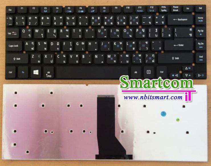 คีย์บอร์ด ภาษาไทย KEYBOARD ACER ASPIRE V3-431 V3-471 V3-471G GATEWAY NV47H 4755 4755 4755G 4830 4830G 4830T 4830TG 4840 4840G 3830 3830G 3830T 3830TG E1-470 E1-470G E1-470P E1-470PG E1-472 E1-472G E1-472P E1-4702 4755 E1-410 E1-410G E1-420 E1-422 E1-422