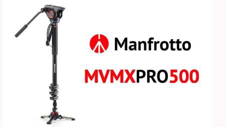 ขาตั้งกล้อง Manfrotto MVMXPRO500US XPRO Aluminum Video Monopod ฟรี กระเป๋า - รับประกัน 1 ปี