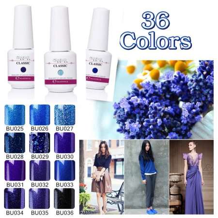 สีเจล GRAEAR  New Magic Blue Colors Series   ขนาด 8 ml.