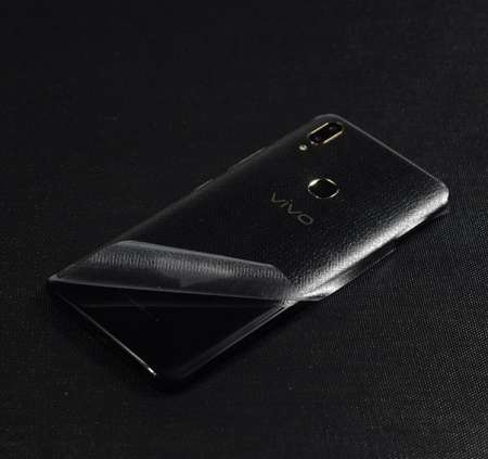 New for Vivo Y85 ฟิล์มสติกเกอร์ใส หลังเครื่องและขอบ 2 ข้าง กันรอยขีดข่วน รอยเคสกดทับ