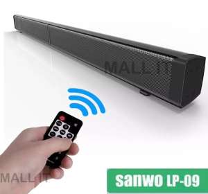 Sound Bar LP-09 Subwoof Bluetooth Speaker Home TV Echo Wall Soundbar Wall-mounted Remote Control U-disk Plugging Speaker