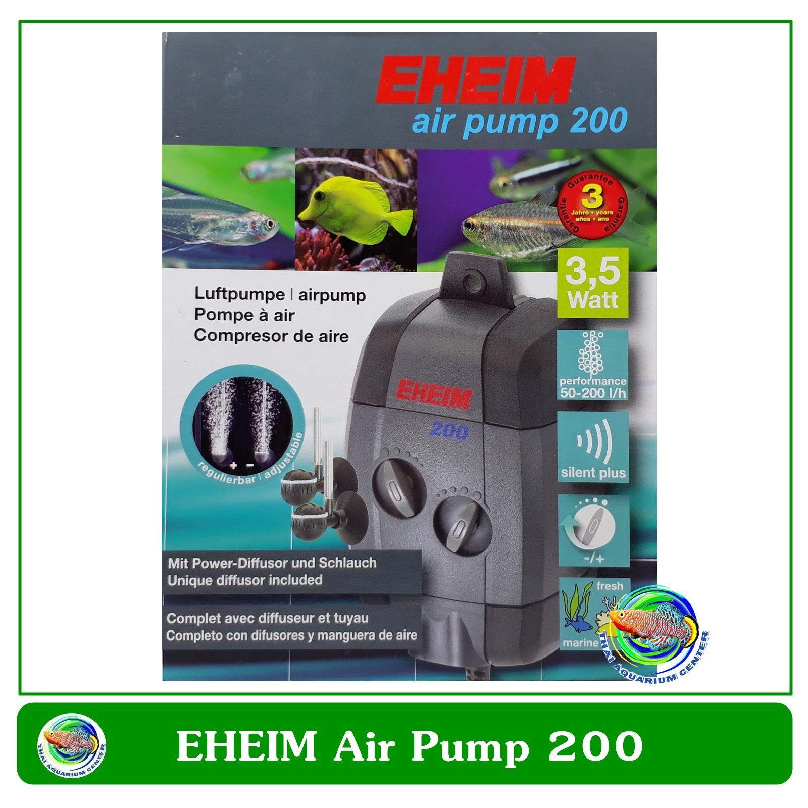 Eheim Air Pump 200 ปัํมออกซิเจน 2 ทาง รุ่น Eheim 200