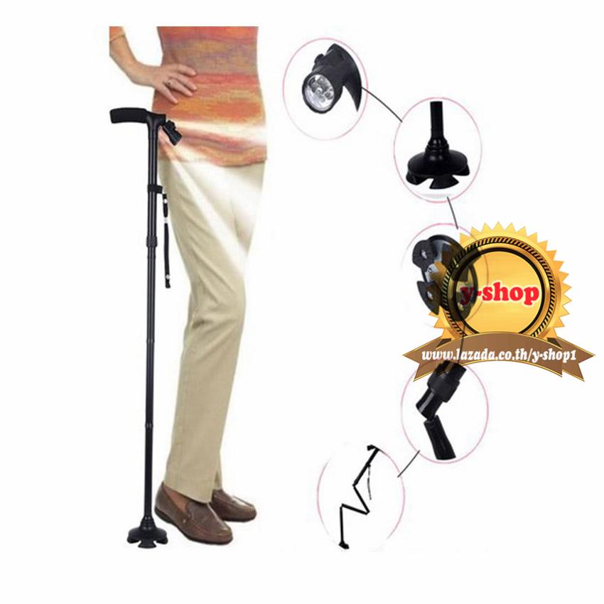 รีวิว MAGIC CANE with LED Light ไม้เท้าช่วยพยุงเดินสำหรับผู้สูงอายุ ไม้