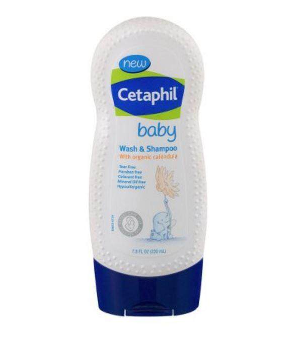 Cetaphil Baby Wash and Shampoo with Organic Calendula เซตาฟิล ผลิตภัณฑ์ทำความสะอาดเส้นผมและร่างกาย สำหรับเด็ก 230 มล.
