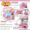 ตู้คีบตุ๊กตาหยอดเหรียญ Magical claw Pab-it Grip a prize เป็นตู้เกมส์ท้าทายความสามารถรุ่นใหม่ล่าสุด ขนาดใหญ่ สีสวยเขียวและชมพู ใช้ไฟจาก USB มีเสียงมีไฟ มีจอจับเวลา มีตุ๊กตาแถม และ ปุ่มตั้งค่า เป็นเกมส์ครอบครัว เด็กเล่นได้ ผู้ใหญ่เล่นดี ช่วยเสริมทักษะเด็ก