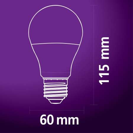 SYLVANIA หลอดไฟ LED Eco Toledo A60 10W แสง Coolwhite