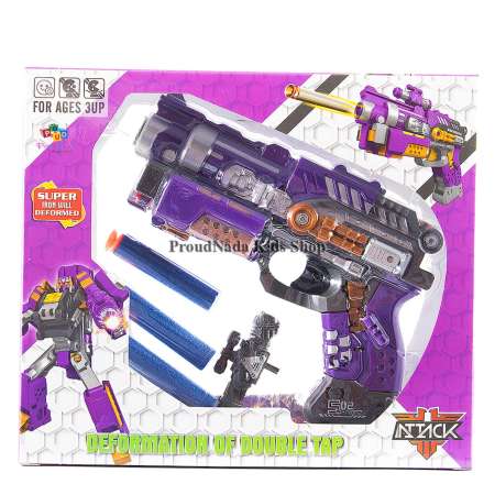 ลดพิเศษวันนี้ ProudNada Toys ของเล่นปืนของเล่นกระสุนโฟม ATTACK DEFORMATION OF
DOUBLE TAP NO.HW-502B รีวิว