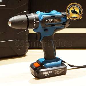 BOLID สว่านไร้สาย 21V 3 ระบบ แบต 2 ก้อน เจาะกระแทกได้ ตอบโจทย์ทุกงาน ไม้ เหล็ก
ปูน