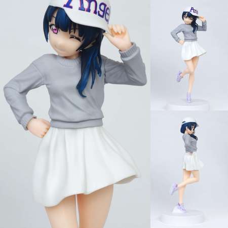 Figure ฟิกเกอร์ Love Live! Sunshine!! Yoshiko Tsushima เลิฟไลฟ์! ซันไชน์!! ปฏิบัติการล่าฝันสคูลไอดอล Anime ของสะสมหายาก อนิเมะ การ์ตูน มังงะ จากการ์ตูนดังญี่ปุ่น Doll ตุ๊กตา manga Model โมเดล