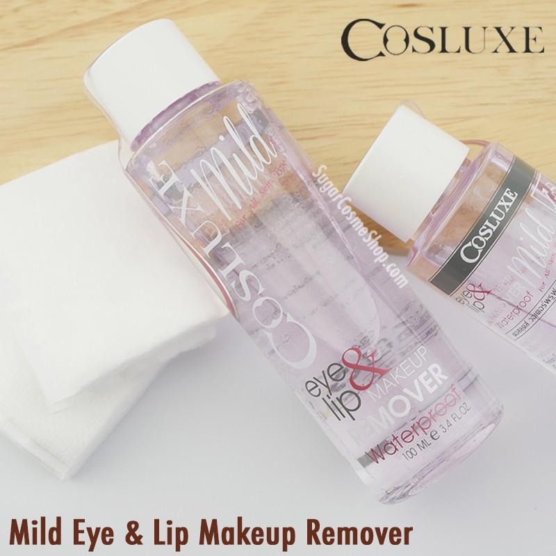 ราคา Cosluxe Mild Eye&Lip Makeup Remover Waterproof 100ml. ลดราคา
