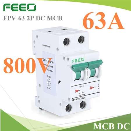 ห้ามพลาดโปรโมชั่น DC 800V 10A-63A เบรกเกอร์ไฟฟ้า โซลาร์เซลล์ MCB รุ่น FPV-800VDC
รีวิวราคา